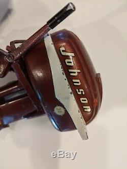 TOY OUTBOARD JOHNSON SEAHORSE 30 hp BATTERY OPERATED OUTBOARD BOAT MOTOR
