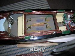 Toy Wood Boat Toy Outboard Motor Ito Runner Type B Vintage Wooden Battery Op