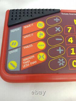 Texas Instruments Maths Marvel Retro Vintage Learning Educational Toy RARE TI