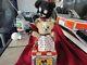 Tin Toy Barber Bear Vintage Rare. Look. Battery Op