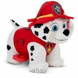 Toddler Ride On Nick Jr. PAW Patrol Marshall Plush Battery Operated Riding Toy