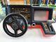 Tomy Racing Turning Turbo Car Drive Dashboard Game Wheel Toy Red Vintage Working