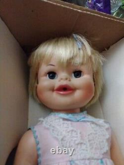 Topper Toys Baby Party Doll Vintage 1968 All Original With Box Battery Operated