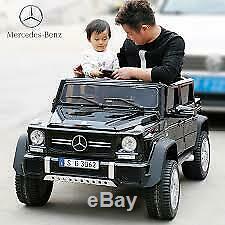 Touch TV 24V Giant G Wagon 113 LBS Box Maybach Mercedes Ride On Big Two Seat R/C