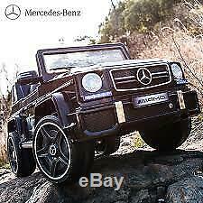 Touch TV 24V Giant G Wagon 113 LBS Box Maybach Mercedes Ride On Big Two Seat R/C