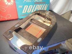 Toy Fleet Line Boat with Box Dolphin