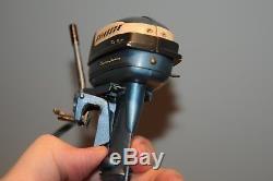 Toy Outboard Boat Motor Evinrude Japan Electric Battery Operated Big Twin Old