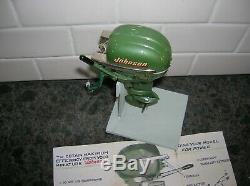 Toy Outboard Motor 1954 Johnson By K&o Battery Operated Boat Fleet Line Ito