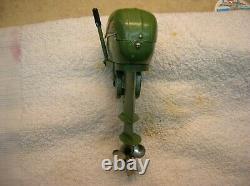 Toy Outboard Motor 1954 Johnson K&o For Toy Wood Boat Battery Operated Motor