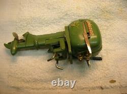 Toy Outboard Motor 1954 Johnson K&o For Toy Wood Boat Battery Operated Motor