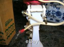 Toy Outboard Motor Mercury Mark 78 1958 K&o Rare Toy Wood Boat Battery Operate