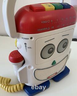 Toy Story MR MIKE P 368 Voice Changer PLAYSKOOL Disney Pixar Mic Recorder WORKS