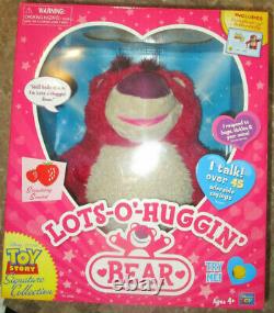 Toy Story Signature Collection Lots-o-huggin' Bear Plush Scented Interacts Lotso