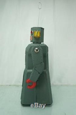 ULTRA RARE RADICON ROBOT & ORIGINAL BOX TIN TOY GANG OF 5 BATTERY OPERATED SPACE