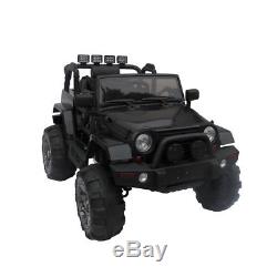 US 12V Kids Ride On Car Battery Power Wheels MP3 RC Remote Control with LED Lights