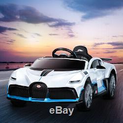 Uenjoy 12V Bugatti Divo Kids Ride On Car Electric Cars Remote Control