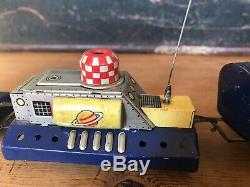Ultra Rare CRAGSTAN Space Exploration Battery Operated TRAIN Made In Japan Works