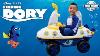 Unboxing Kid Trax Disney Pixar Finding Dory Submarine 6 Volt Battery Powered Ride On Toy Car Ckn