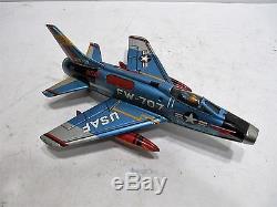 Us Air Force Jet Air Base Battery Operated Excellent Condition Works Good Japan