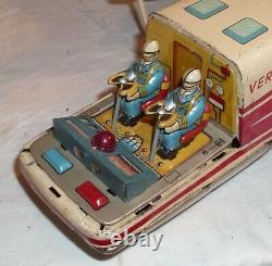 VERTICAL LINER PASSENGER HELICOPTER PLANE TIN BATTERY TOY Tomiyama Japan1958