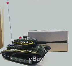 VERY RARE VINTAGE MODERN TOYS OF JAPAN BATTERY OPERATED ARMY TANK M-99 TOY