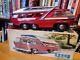 Vintage 1960's Tin Battery Operated Futuristic Bus In Box