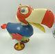 Vintage 1964 Ideal Smarty Bird Toy Electronic Plastic Toucan Large