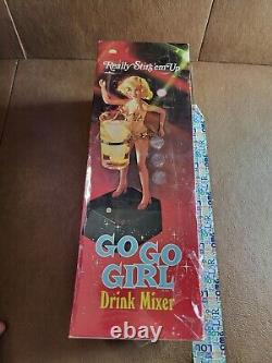 VINTAGE 1969 Poynter Go-Go Dancer Girl Drink Bar Mixer BOX NEW