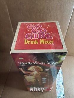 VINTAGE 1969 Poynter Go-Go Dancer Girl Drink Bar Mixer BOX NEW