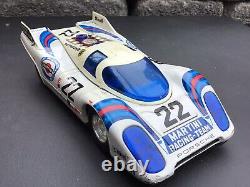 VINTAGE BATTERY OPERATED #22 Martini Racing-Team Porsche International Club Read