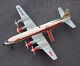 Vintage Cragstan Yonezawa Twa Airlines Tin Airplane With Staircase Stairs Japan