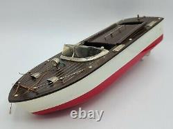 VINTAGE Fleet Line THE SEA BABE Speedboat #200 with Original Box Instructions