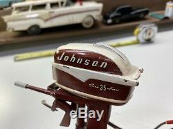 VINTAGE JOHNSON 30hp SEA HORSE MADE IN JAPAN MINI TOY BOAT OUTBOARD MOTOR