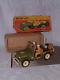 Vintage, Large, Tin Battery Jeep From Cragstan Fully Working Withoriginal Box