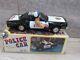 Vintage Ton Yeh Taiwan Battery Operated Police Car Withbox Rare