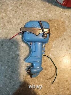 VTG 1950s Rico Speed King Toy Outboard Motor Battery Operated Japan RARE Model