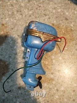 VTG 1950s Rico Speed King Toy Outboard Motor Battery Operated Japan RARE Model