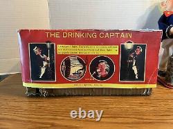 (VTG) 1960s The Drinking Captain Ship Boat Nautical Battery Op Toy Japan
