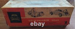 VW Volkswagen Sedan 960 Battery Operated Bump and Go Action Works Original Box