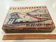 Vacation Express Train Set Battery Operated Tin Toy Orig. Box Working Mint
