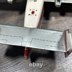 Vertical Liner Battery Operated Airplane Plane Toy SR-649 Made In Japan As Is