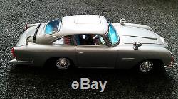 Vintage 007 James Bond Aston Martin Tinplate ASC Battery Operated 1966