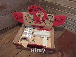 Vintage 1950'S Micro-Mix Battery-Op Toy Mixer #MX45 Box withAccessories WORKS