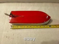 Vintage 1950s Fleet Line Toy Boat Battery Operated Motor (Sea Baby)
