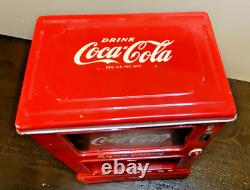 Vintage 1950s LineMar Marx Coca-Cola Fountain Dispenser Tin Battery Power Repair