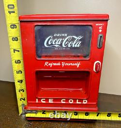 Vintage 1950s LineMar Marx Coca-Cola Fountain Dispenser Tin Battery Power Repair