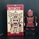 Vintage 1956 Marx Toys Electric Robot Complete Withoriginal Box (14-1/2 Tall)
