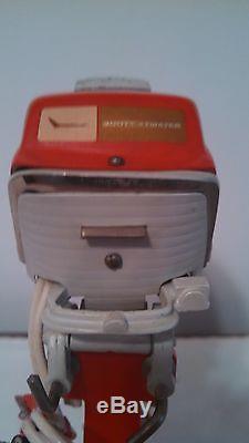 Vintage 1958 Scott Atwater Rare Toy Battery Operated Boat Motor 40 HP Near Mint
