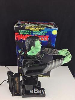 Vintage 1960 Marx Frankenstein 13 Battery Operated Remote Tin Litho Rare