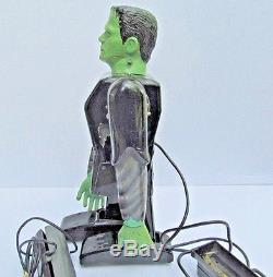 Vintage 1960's 13 Marx Japan Frankenstein Tin and Rubber Figure with Remote